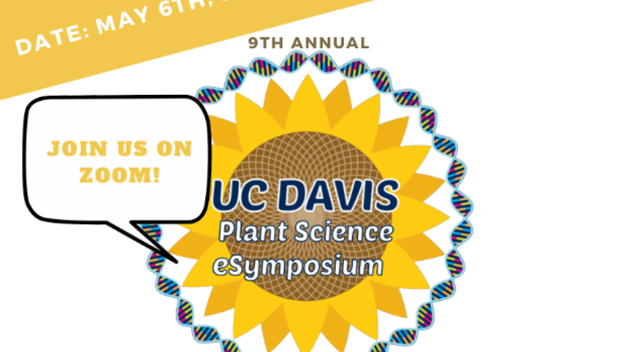[UC Davis Plant Science Symposium, May 6, 2020] [News